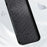 For Samsung Galaxy A36 5G Case Deer Pattern Cloth Texture PU Leather Hybrid Phone Cover - Grey - 6