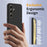 For Samsung Galaxy S24 FE Magnetic Case Anti-Drop Liquid Silicone Phone Cover - Black - 4