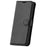For Samsung Galaxy S25+ Case Litchi Texture Shockproof Leather Wallet Phone Cover - Black - 6