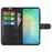 For Samsung Galaxy S25 Case Litchi Texture Shockproof Leather Wallet Phone Cover - Black - 2