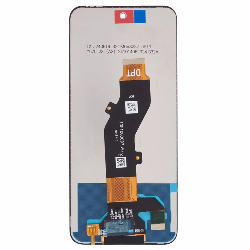For Infinix Hot 50i 4G X6531 Grade C LCD Screen and Digitizer Assembly Replacement Part (Without Logo) - 3