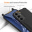 For Samsung Galaxy S25+ Case Liquid Silicone Card Holder Phone Back Cover with Lanyard - Black - 6