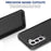 For Samsung Galaxy S21 5G / S21 4G Case 2-in-1 PC+TPU Shockproof Phone Cover - Black - 2