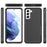 For Samsung Galaxy S21 5G / S21 4G Case 2-in-1 PC+TPU Shockproof Phone Cover - Black - 6