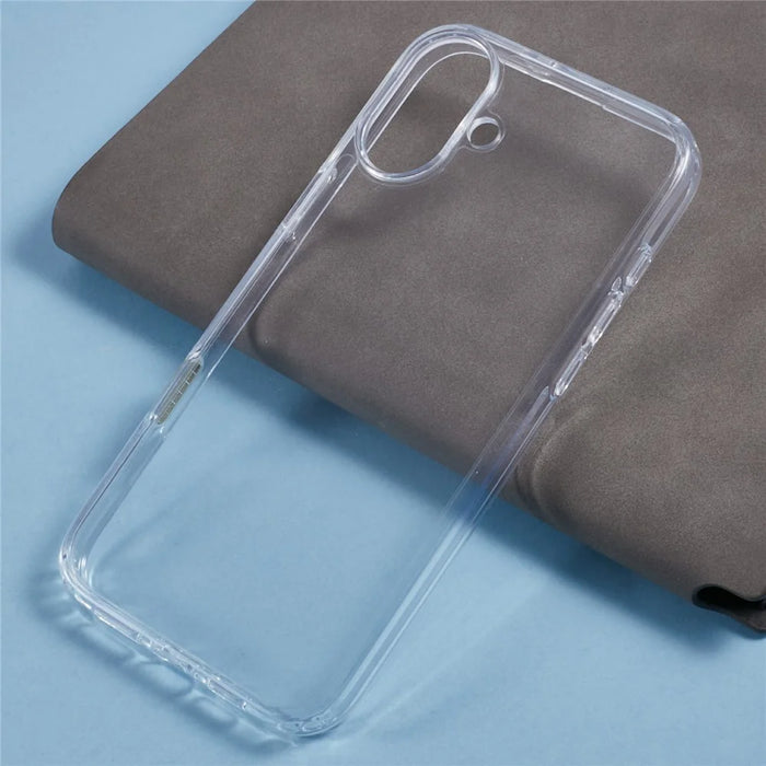 X-LEVEL For iPhone 16 Plus Phone Case TPU+PC Clear Back Cover with Camera Control Button - 7