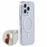 X-LEVEL For iPhone 16 Pro Case Compatible with MagSafe TPU+PC Clear Back Cover with Camera Control Button - 1