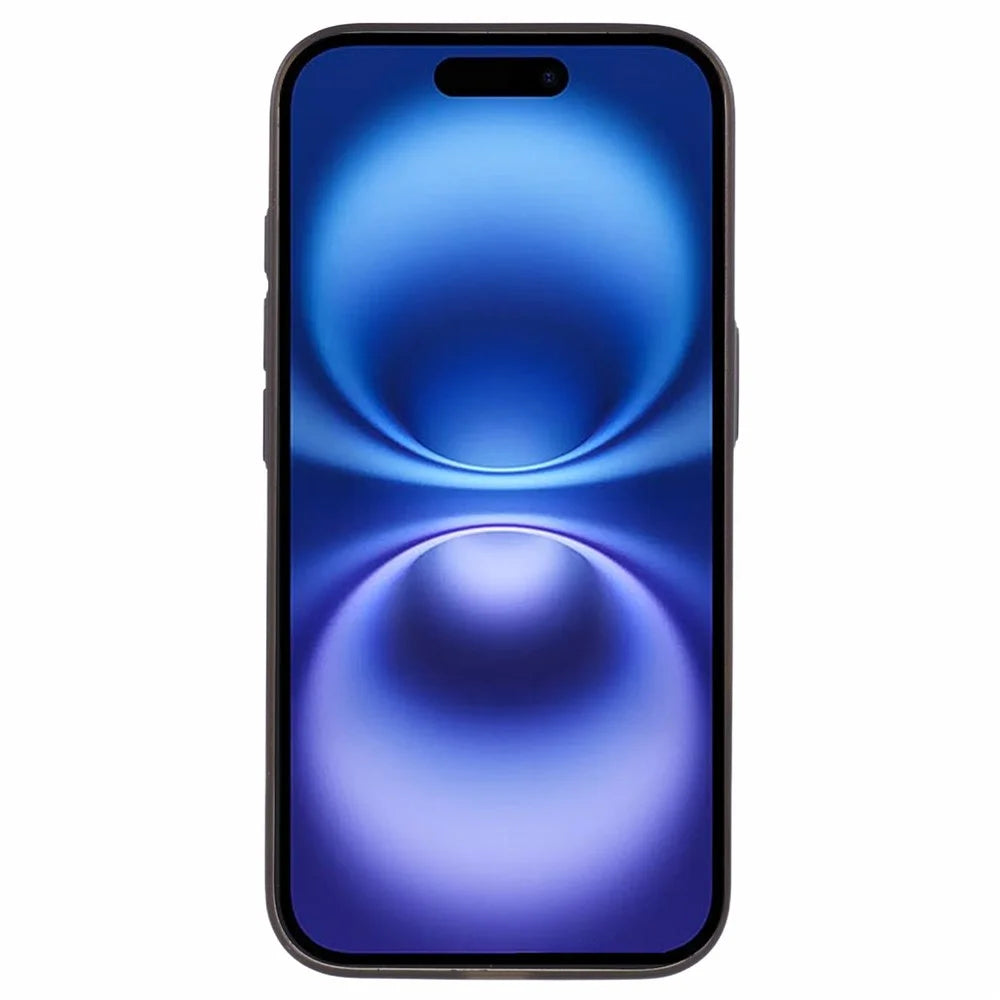 X-LEVEL For iPhone 16 Case Hard PP Matte Phone Cover 0.18mm Ultra-Thin - Transparent Black - 2