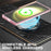 For Samsung Galaxy S24 Ultra Magnetic Case Kickstand TPU + PC Phone Back Cover - Pink - 7