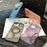 For iPhone 16 Pro Max Magnetic Case Kickstand TPU + PC Phone Back Cover - Purple - 5