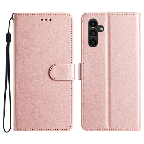 For Samsung Galaxy A36 5G Wallet Case Leather Folio Phone Cover Magnetic Clasp - Rose Gold - 1
