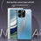 For iPhone 16 Pro Max Colorful Phone Case Ultra Slim Dropproof Hard PC Back Cover - Sky Blue - 2
