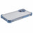 For iPhone 16 Case Reinforced Corners Glitter TPU Clear Back Cover - Blue - 4