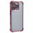 For iPhone 16 Pro Case Reinforced Corners TPU Clear Back Cover - Pink - 1