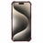 For iPhone 15 Case Reinforced Corners TPU Clear Back Cover - Pink - 2