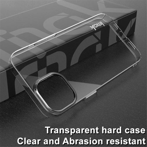 IMAK Air II Pro Crystal Clear Phone Case for iPhone 14 Plus Anti-Fall Shockproof Cover Hard PC Protective Case - 2