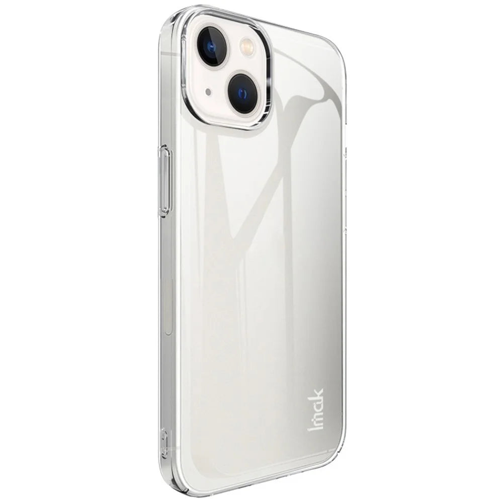 IMAK Air II Pro Crystal Clear Phone Case for iPhone 14 Plus Anti-Fall Shockproof Cover Hard PC Protective Case - 4