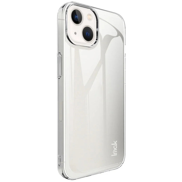 IMAK Air II Pro Crystal Clear Phone Case for iPhone 14 Plus Anti-Fall Shockproof Cover Hard PC Protective Case - 4