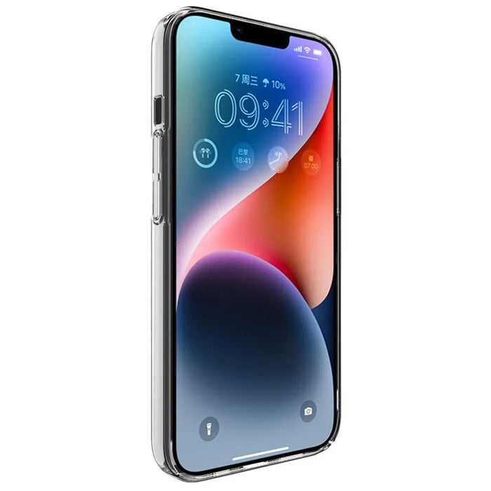 IMAK Air II Pro Crystal Clear Phone Case for iPhone 14 Plus Anti-Fall Shockproof Cover Hard PC Protective Case - 5