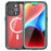 REDPEPPER Dot+ Series For iPhone 15 Pro Max Phone Case Compatible with MagSafe IP68 Waterproof Clear Phone Cover - Blue - 2