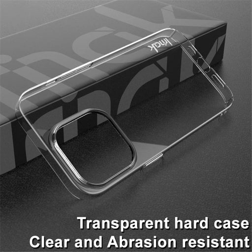 IMAK Air II Pro Shockproof Case for iPhone 14 Pro Max Ultra Clear Anti-Scratch Phone Cover Hard PC Phone Case - 2
