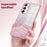 For Samsung Galaxy S25 Case Electroplating Gradient Glitter TPU Phone Cover - Pink - 6