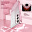 For Samsung Galaxy S25 Case Electroplating Gradient Glitter TPU Phone Cover - Pink - 7