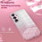 For Samsung Galaxy S25+ Case Electroplating Gradient Glitter TPU Phone Cover - Pink - 5