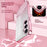For Samsung Galaxy S25+ Case Electroplating Gradient Glitter TPU Phone Cover - Pink - 7