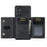 DG.MING M2 Series for Samsung Galaxy S25 Case PU+PC+TPU Phone Cover Detachable Wallet - Black - 5
