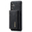 DG.MING M2 Series for Samsung Galaxy S25+ Case PU+PC+TPU Phone Cover Detachable Wallet - Black - 2