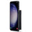DG.MING M1 Series for Samsung Galaxy S25+ Case Kickstand PU Phone Cover with Detachable Wallet - Black - 3