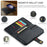 DG.MING for Samsung Galaxy S25 Case Detachable Split Leather Phone Cover - Black - 7