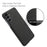 For Samsung Galaxy A16 4G / 5G Phone Case Cloth Texture Anti-Scratch Protective PC Back Cover - Black - 2