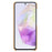 For Samsung Galaxy A36 5G Case Calf Texture PU Leather Hard PC Protective Phone Cover - Orange - 4