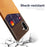 For Samsung Galaxy A36 5G Case PU Leather Cloth Texture Hard PC Phone Cover with Card Holder - Orange - 3