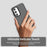 For Samsung Galaxy S23 Case PC+TPU+PET Matte Anti-Drop Phone Back Cover - Black - 5