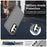 For Samsung Galaxy S24 FE Case PC+TPU+PET Matte Anti-Drop Phone Back Cover - Black - 2