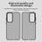 For Samsung Galaxy S24 FE Case PC+TPU+PET Matte Anti-Drop Phone Back Cover - Black - 6