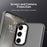 For Samsung Galaxy S24 FE Case PC+TPU+PET Matte Anti-Drop Phone Back Cover - Black - 7