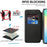 For Samsung Galaxy A06 4G Magnetic Case RFID Blocking Leather Phone Cover - Black - 3