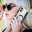 For Samsung Galaxy A06 4G Magnetic Case RFID Blocking Leather Phone Cover - Black - 7