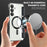 For Samsung Galaxy A16 4G / 5G Magnetic Case RFID Blocking Leather Phone Cover - Black - 4