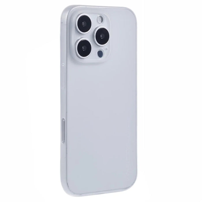 X-LEVEL For iPhone 16 Pro Max Case Hard PP Matte Phone Cover 0.18mm Ultra-Thin - Transparent - 1