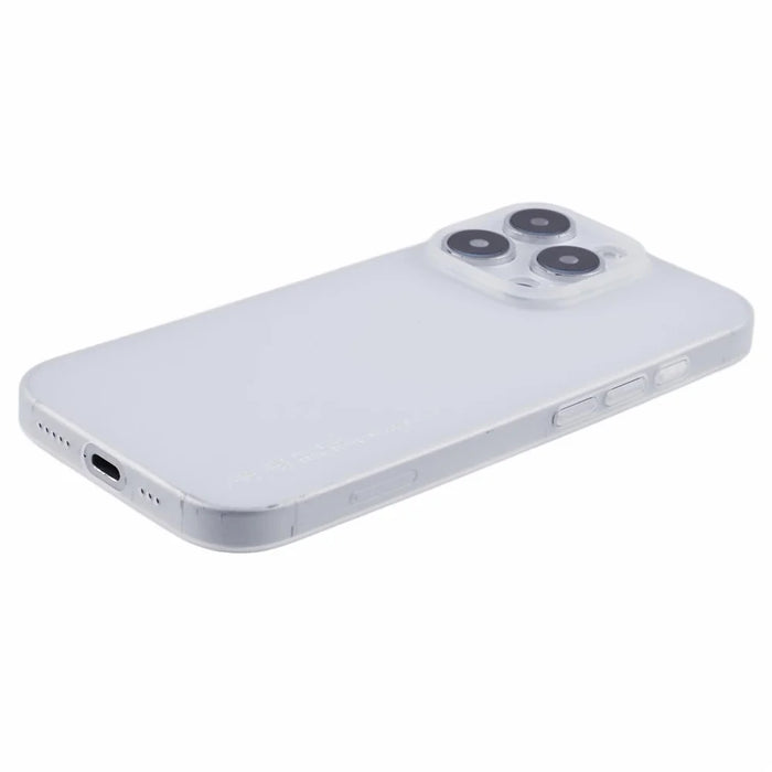 X-LEVEL For iPhone 16 Pro Max Case Hard PP Matte Phone Cover 0.18mm Ultra-Thin - Transparent - 4