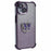 For iPhone 14 Case Butterfly Kickstand Glitter TPU Shockproof Phone Cover - Purple - 1