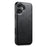 SUTENI H19 For iPhone 16 Magnetic Case Waxy Texture Card Slots Leather Back Phone Cover - Black - 3