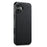 SUTENI H19 For iPhone 16 Magnetic Case Card Holder Kickstand Litchi Texture Leather Back Cover - Black - 3