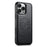 SUTENI H19 For iPhone 16 Pro Max Magnetic Case Carbon Fiber Texture Leather Back Cover with Card Bag - 3