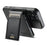 SUTENI H19 For iPhone 16 Pro Max Magnetic Case Carbon Fiber Texture Leather Back Cover with Card Bag - 5