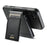 SUTENI H19 For iPhone 16 Plus Magnetic Case Carbon Fiber Texture Leather Back Cover with Card Bag - 4